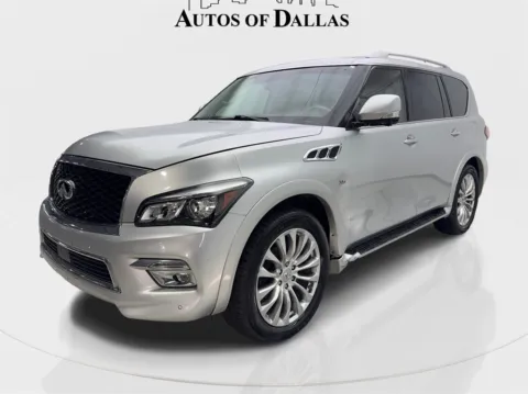Photos of 2016 INFINITI QX80 for sale in Irving, TX at Autos of Dallas - Irving