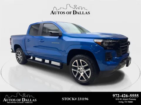 Blue 2023 Chevrolet Colorado Z71 for sale in Irving, TX
