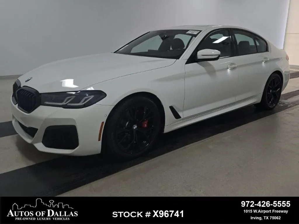 2023 BMW 5 Series 530i M SPORT,NAV,CAM,SUNROOF,HTD STS,19" M WLS for sale in Irving, TX