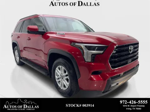 Red 2025 Toyota Sequoia SR5 for sale in Irving, TX