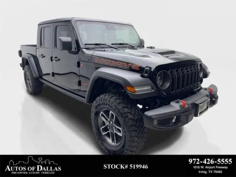 Black 2025 Jeep Gladiator Mojave for sale in Irving, TX