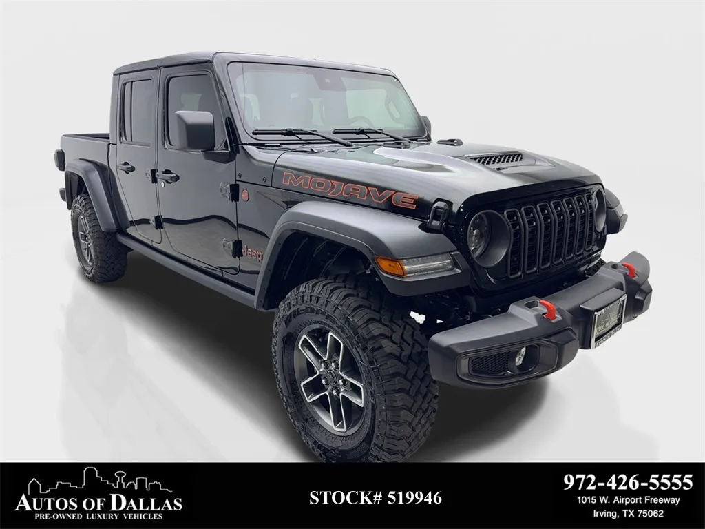 Black 2025 Jeep Gladiator Mojave for sale in Irving, TX
