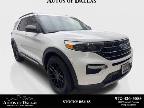 White 2020 Ford Explorer XLT for sale in Irving, TX