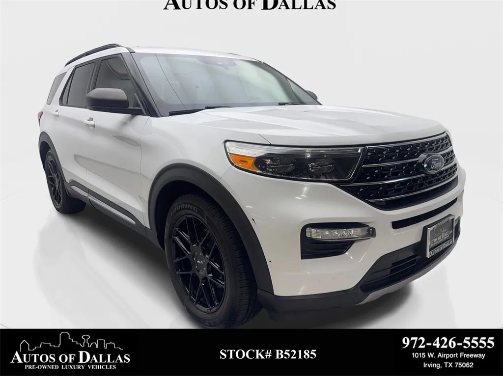 White 2020 Ford Explorer XLT for sale in Irving, TX