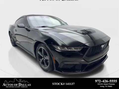 Black 2024 Ford Mustang EcoBoost for sale in Irving, TX