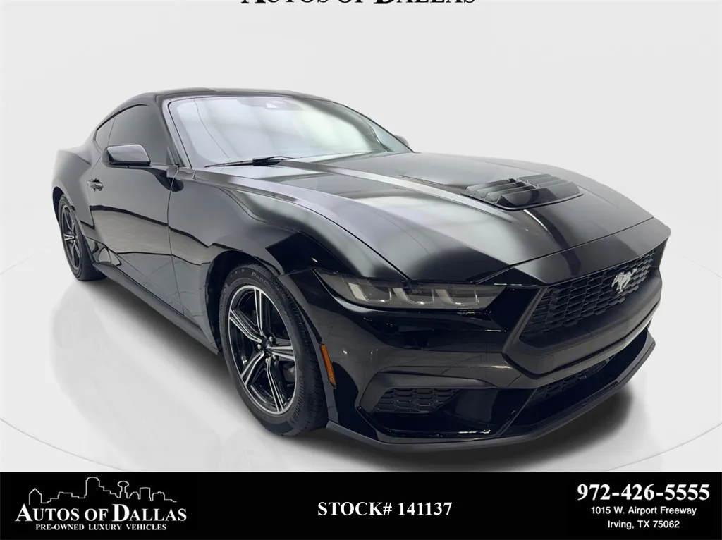 Black 2024 Ford Mustang EcoBoost for sale in Irving, TX
