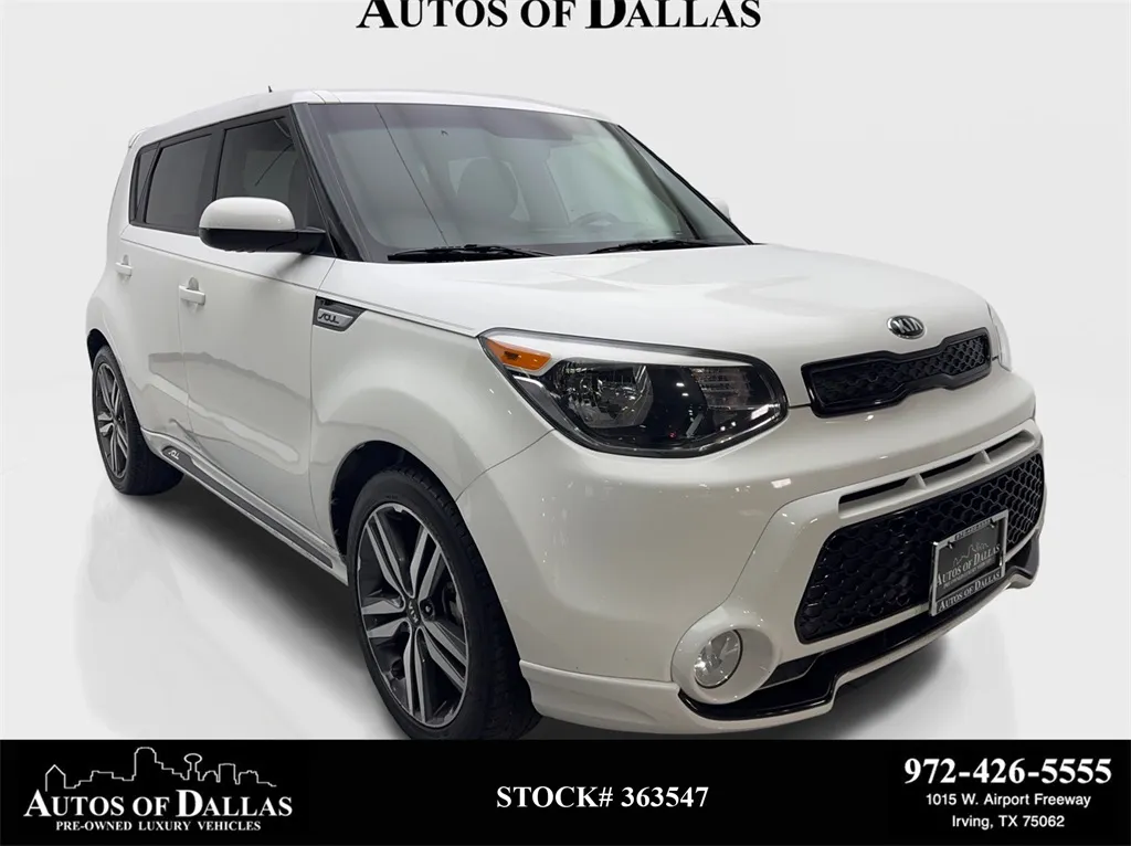 White 2016 Kia Soul Plus for sale in Irving, TX