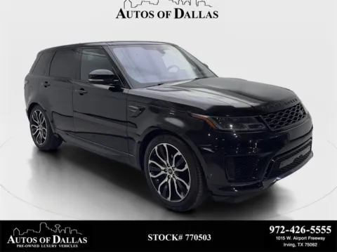 Gray 2021 Land Rover Range Rover Sport HSE Silver Edition for sale in Irving, TX