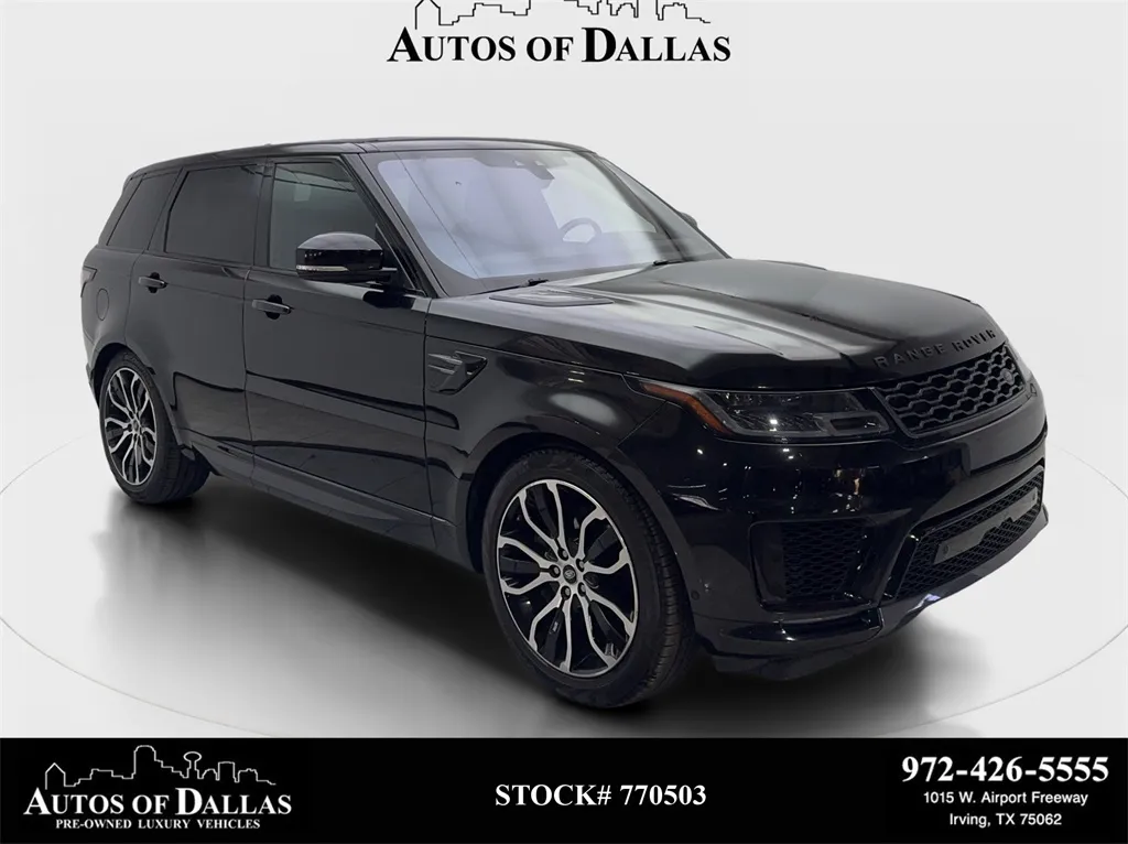 Gray 2021 Land Rover Range Rover Sport HSE Silver Edition for sale in Irving, TX