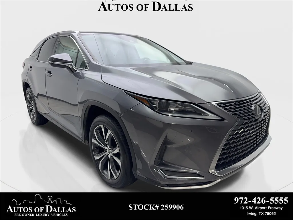 Gray 2021 Lexus RX 350 for sale in Irving, TX