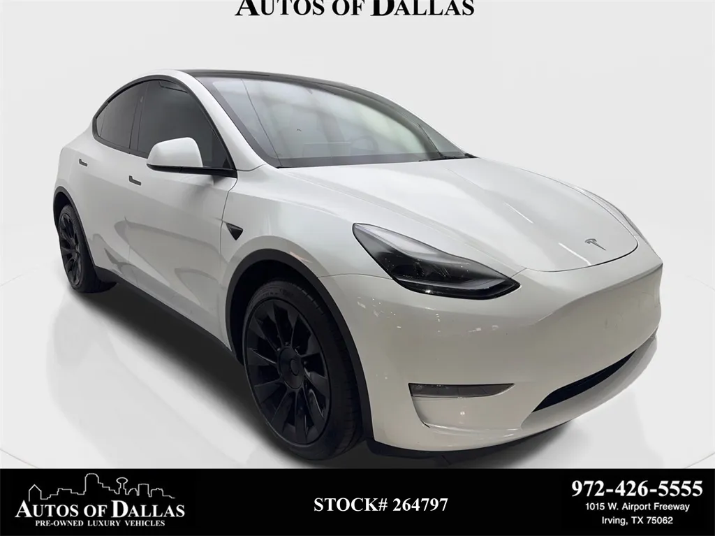 White 2025 Tesla Model Y Long Range for sale in Irving, TX