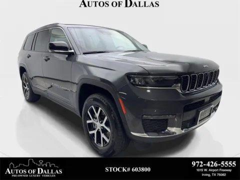 Gray 2024 Jeep Grand Cherokee L Limited for sale in Irving, TX