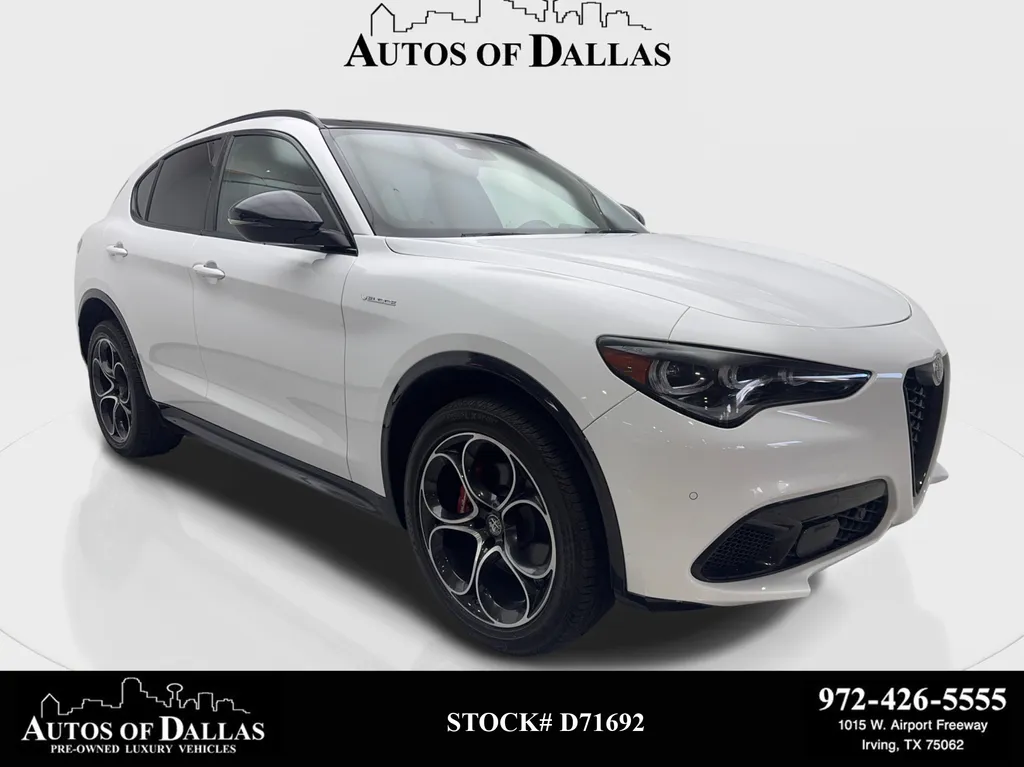 White 2024 Alfa Romeo Stelvio Veloce for sale in Irving, TX