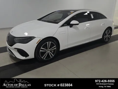 Black 2023 Mercedes-Benz EQE 350+ Sedan NAV,CAM,PANO,HTD STS,BLIND SPOT for sale in Irving, TX