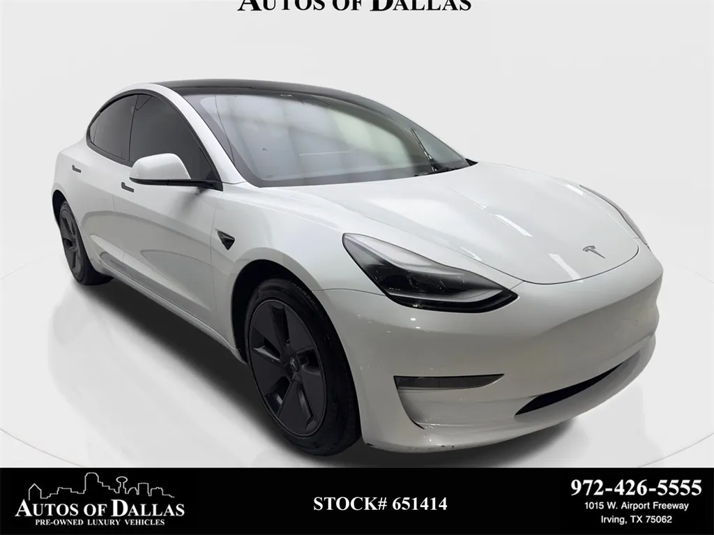 White 2023 Tesla Model 3 for sale in Irving, TX