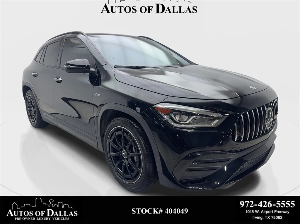 Black 2022 Mercedes-Benz GLA 35 AMG for sale in Irving, TX
