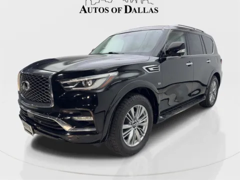 Photos of 2019 INFINITI QX80 LUXE for sale in Irving, TX at Autos of Dallas - Irving
