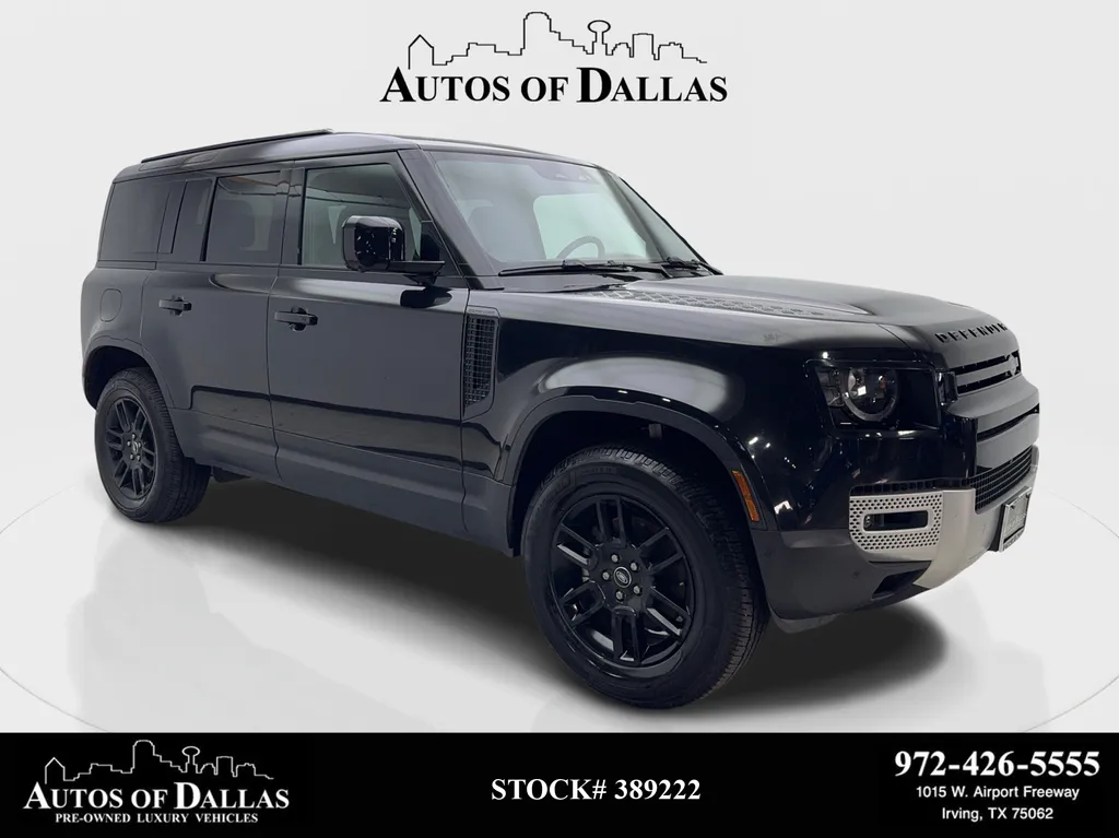 Black 2025 Land Rover Defender 110 S for sale in Irving, TX
