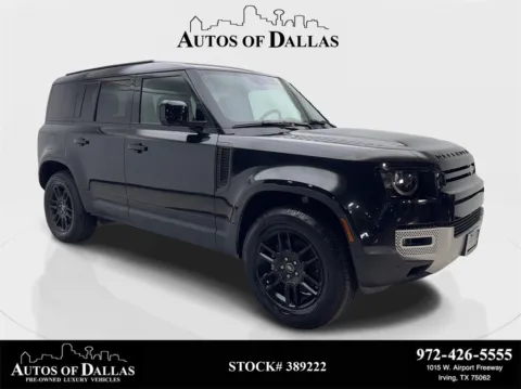 Black 2025 Land Rover Defender 110 S for sale in Irving, TX