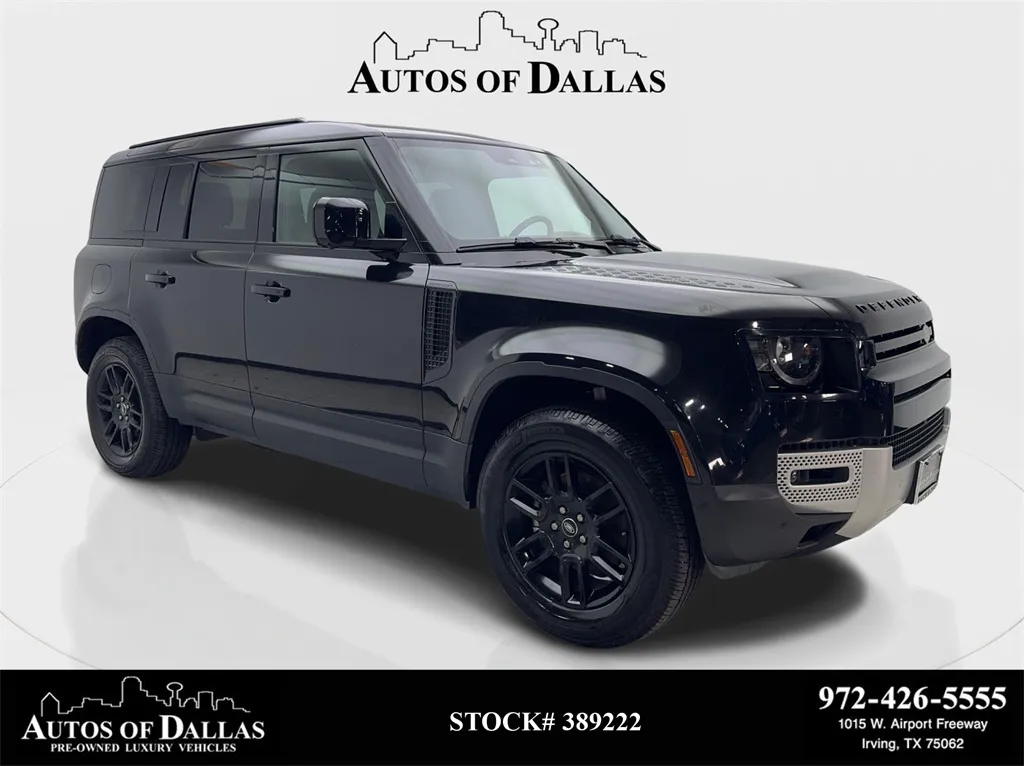 Black 2025 Land Rover Defender 110 S for sale in Irving, TX