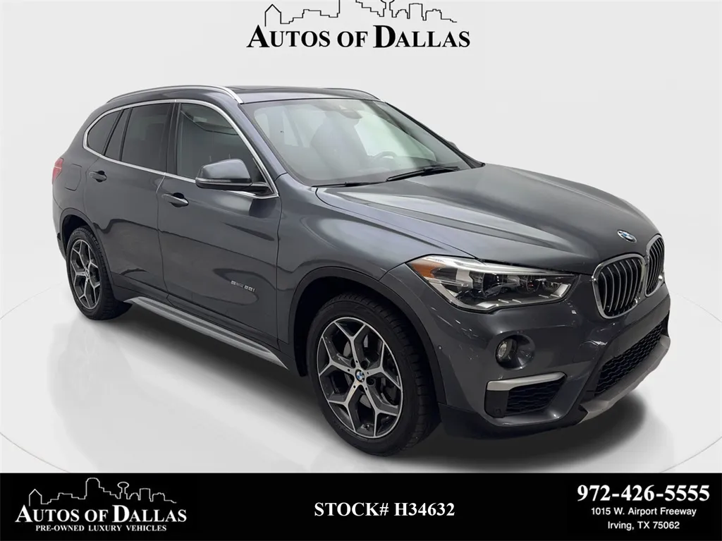 Gray 2017 BMW X1 sDrive28i for sale in Irving, TX