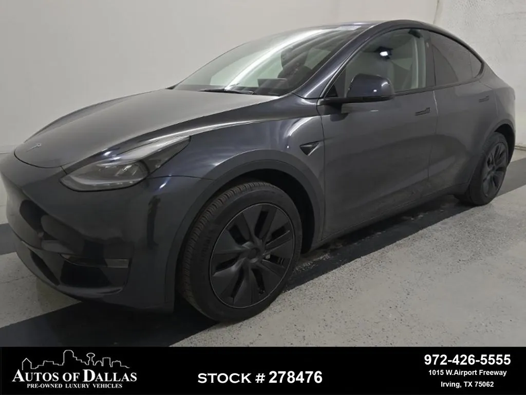 Blue 2025 Tesla Model Y Long Range NAV,CAM,PANO,HTD STS,BLIND SPOT,19" WLS for sale in Irving, TX