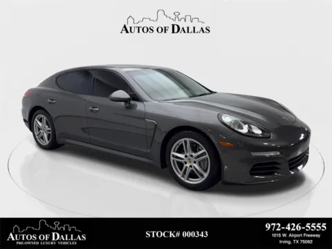 Gray 2015 Porsche Panamera for sale in Irving, TX