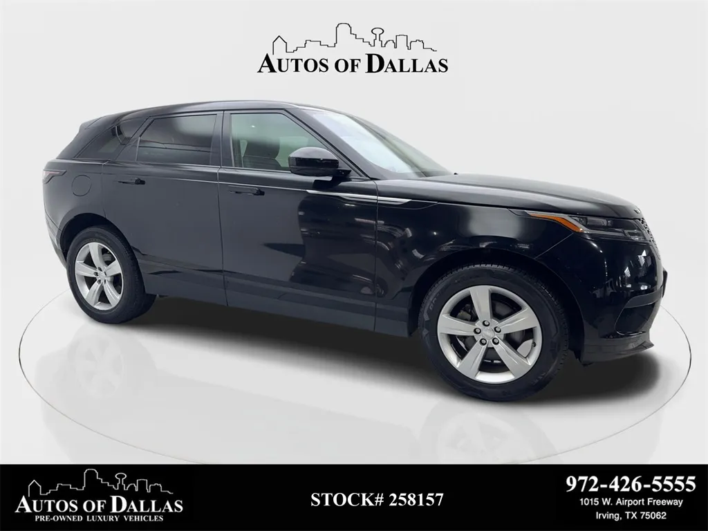 Gray 2020 Land Rover Range Rover Velar S NAV,CAM,PANO,HTD STS,BLIND SPOT,19" WLS for sale in Irving, TX