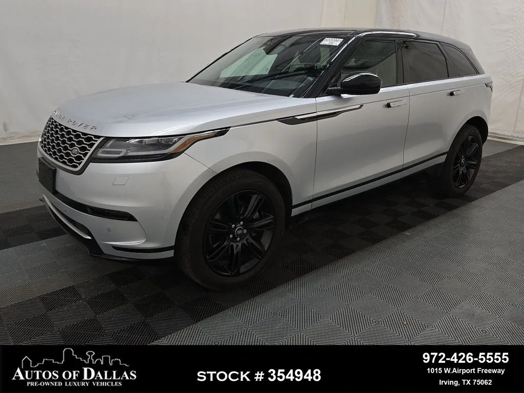 Silver 2023 Land Rover Range Rover Velar S NAV,CAM,PANO,HTD STS,BLIND SPOT for sale in Irving, TX
