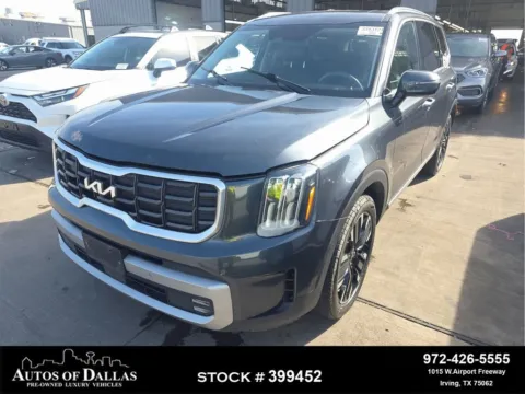 Photos of 2023 Kia Telluride SX NAV,CAM,SUNROOF,HTD STS,BLIND SPOT,3RD ROW for sale in Irving, TX at Autos of Dallas - Irving