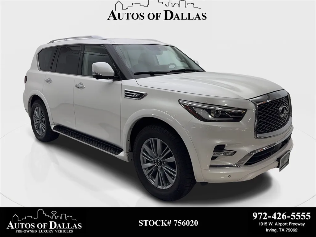 White 2023 INFINITI QX80 Premium Select for sale in Irving, TX