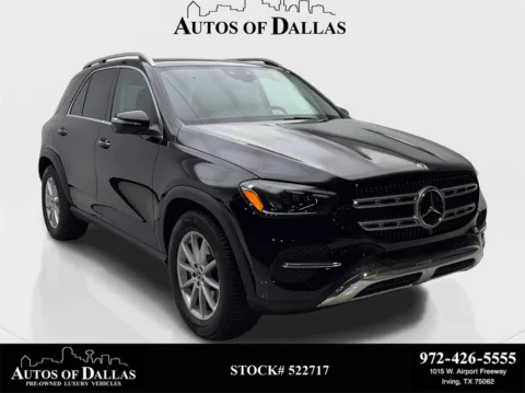 Black 2026 Mercedes-Benz GLE 350 AMG PKG, 4MATIC AWD for sale in Irving, TX