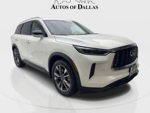 More photos of 2023 INFINITI QX60 LUXE NAV,CAM,SUNROOF,CLMT STS,BLIND SPOT,3RD ROW at Autos of Dallas - Irving, TX