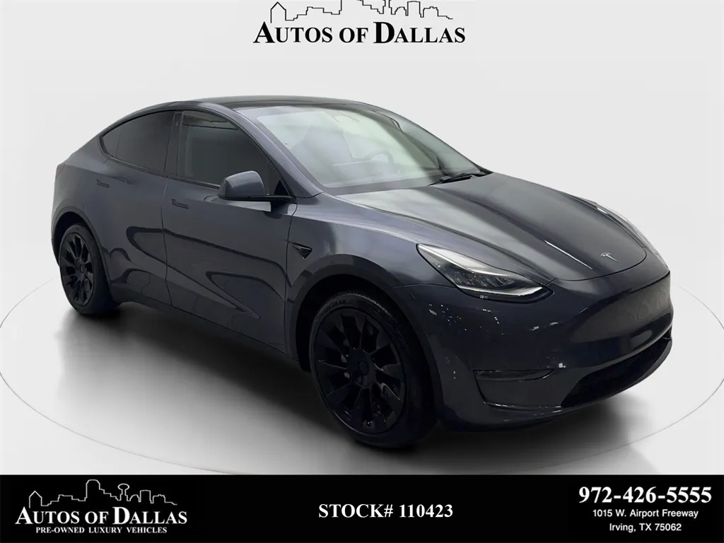 Blue 2023 Tesla Model Y Long Range NAV,CAM,PANO,HTD STS,BLIND SPOT for sale in Irving, TX