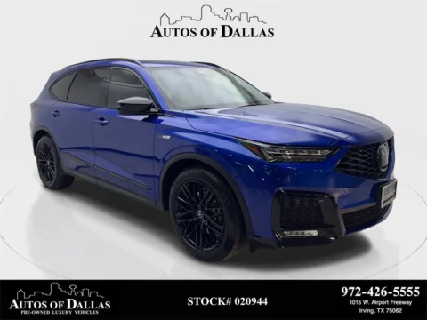 Blue 2025 Acura MDX A-Spec Advance Package for sale in Irving, TX