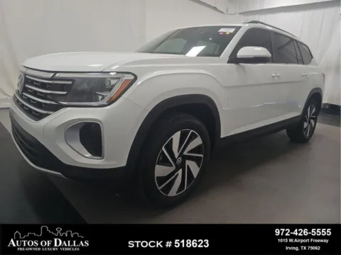 Photos of 2025 Volkswagen Atlas 2.0T SE w/Technology CAM,PANO,BLIND SPOT,3RD ROW for sale in Irving, TX at Autos of Dallas - Irving