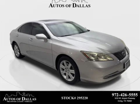 Gold 2009 Lexus ES 350 for sale in Irving, TX