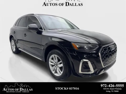 Black 2023 Audi Q5 45 S line Premium CAM,PANO,HTD STS,BLIND SPOT for sale in Irving, TX