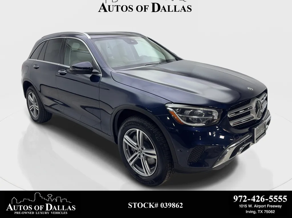 Black 2022 Mercedes-Benz GLC 300 NAV,CAM,PANO,HTD STS,BLIND SPOT for sale in Irving, TX