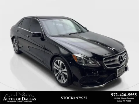 Black 2014 Mercedes-Benz E-Class E 350 for sale in Irving, TX