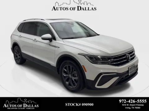 Black 2022 Volkswagen Tiguan 2.0T SE for sale in Irving, TX