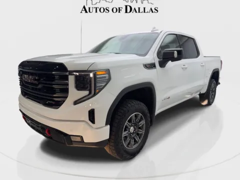Photos of 2025 GMC Sierra 1500 AT4 NAV,CAM,CLMT STS,BLIND SPOT,18" WLS for sale in Irving, TX at Autos of Dallas - Irving