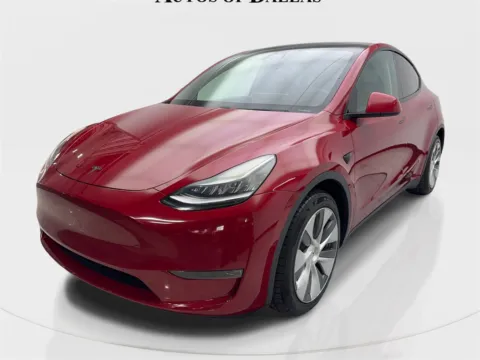 Another view of 2021 Tesla Model Y Long Range for sale in Irving, TX at Autos of Dallas - Irving