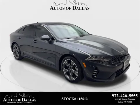 Gray 2022 Kia K5 EX for sale in Irving, TX