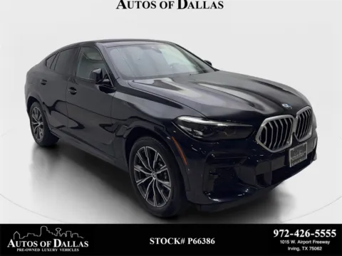 Black 2023 BMW X6 xDrive40i for sale in Irving, TX