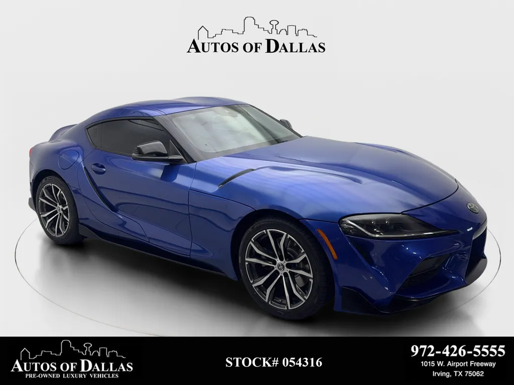 Blue 2023 Toyota GR Supra 2.0 for sale in Irving, TX