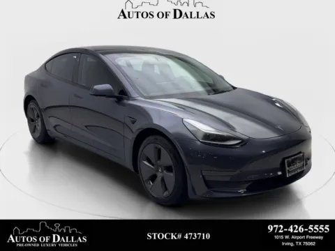 Blue 2023 Tesla Model 3 NAV,CAM,PANO,HTD STS,BLIND SPOT for sale in Irving, TX