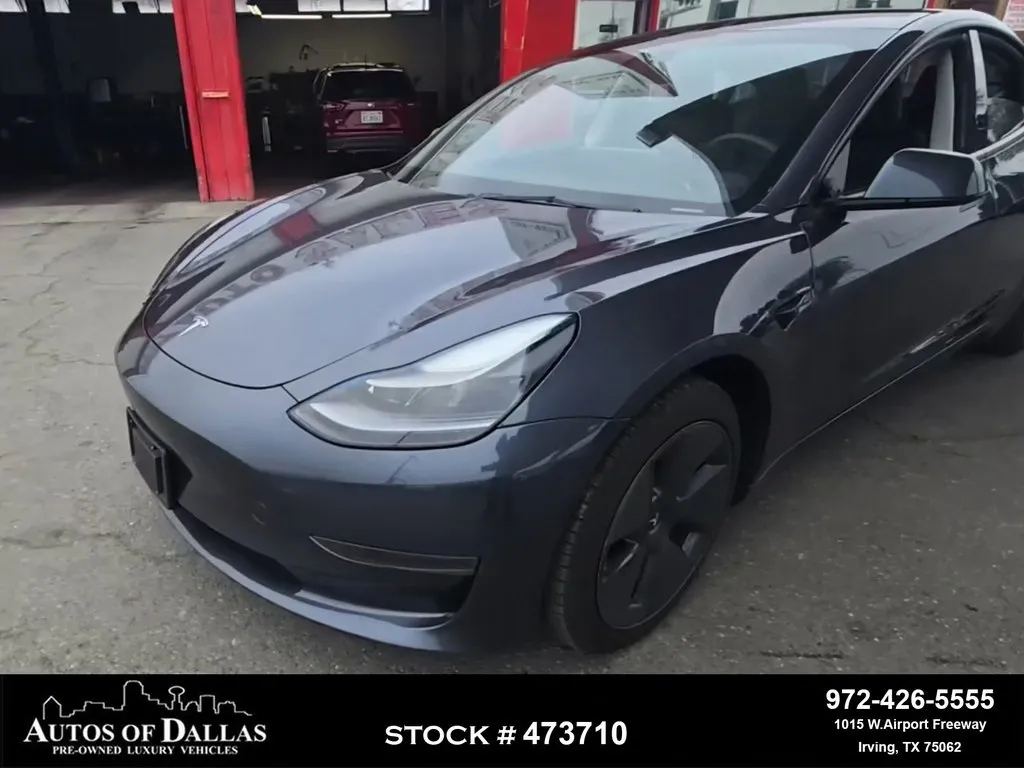 Blue 2023 Tesla Model 3 NAV,CAM,PANO,HTD STS,BLIND SPOT for sale in Irving, TX