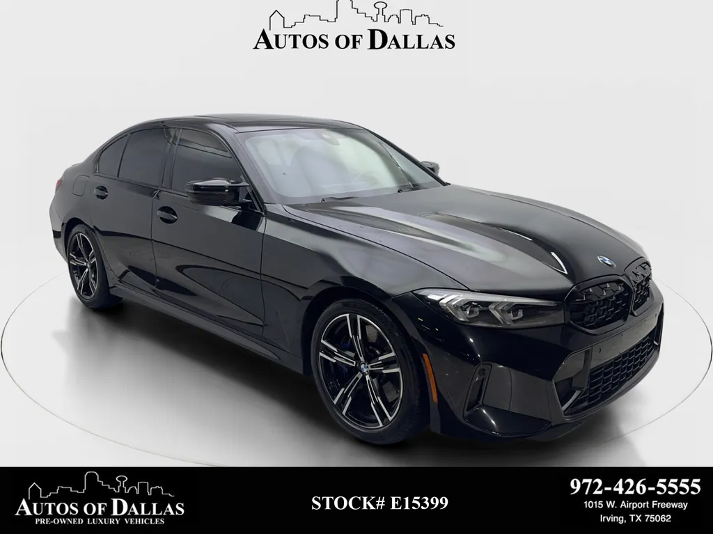 2024 BMW 3 Series M340i xDrive NAV,CAM,SUNROOF,HTD STS,BLIND SPOT for sale in Irving, TX