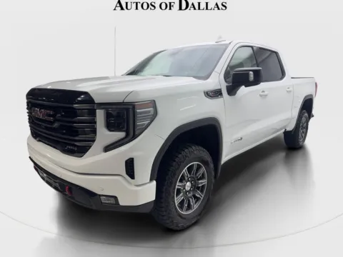 Photos of 2025 GMC Sierra 1500 AT4 NAV,CAM,CLMT STS,BLIND SPOT,18" WLS for sale in Irving, TX at Autos of Dallas - Irving